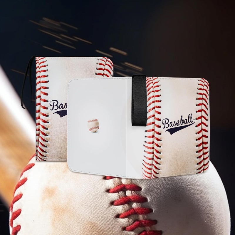 RONMONG Baseball Card Binder,2024-2025 Sports Trading Card with Sleeves Holder Album,990 Pockets Baseball Card Holder Sheets Display Storage Protectors for Collectors Boys and Girls Gift - Image 3